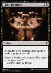 Lição Dolorosa / Painful Lesson - Magic: The Gathering - MoxLand